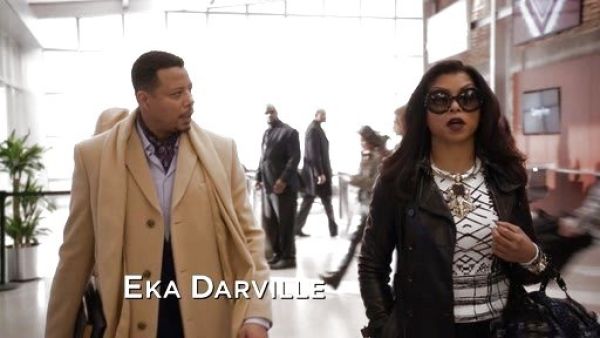 Cookie Lyon's Elstree Long Lambskin Trench Coat on Empire