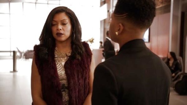 Cookie Lyon's Griffin Lace Print Dress on Empire