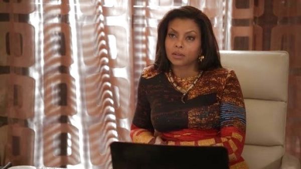 Cookie Lyon's Mosaic pixel sequin print dress on Empire