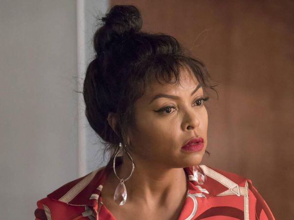 Cookie Lyon's Silver-Tone Cubic Zirconia Drop Earrings on Empire