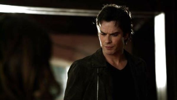 Damon Salvatore's Bryning Leather Biker Jacket on The Vampire Diaries