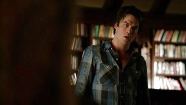 Damon Salvatore's Denim & Supply Plaid Flannel Shirt on The Vampire Diaries