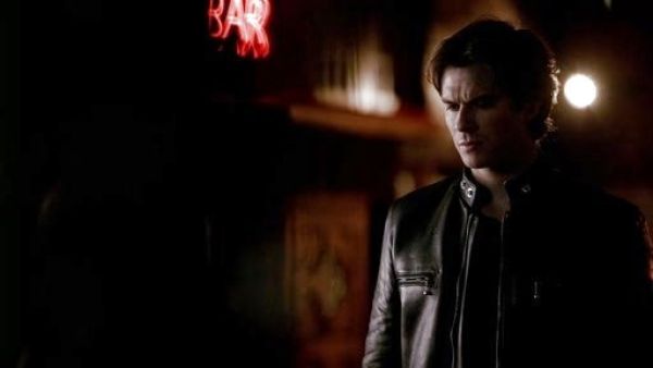 Damon Salvatore's Dominator No. 551 Jacket on The Vampire Diaries