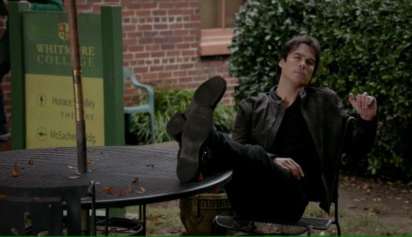 Damon Salvatore's Smith Harness Boot on The Vampire Diaries
