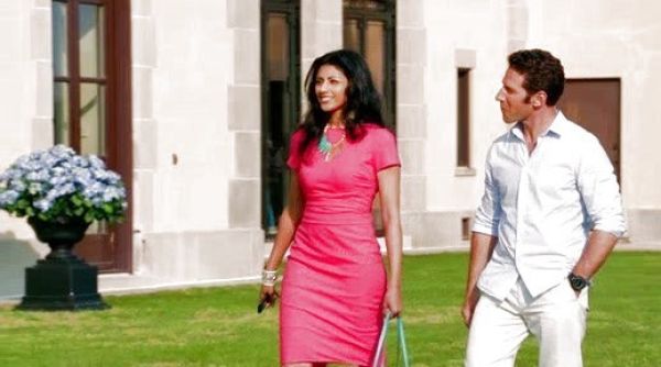 Divya Katdare's Asymmetrical Necklace on Royal Pains