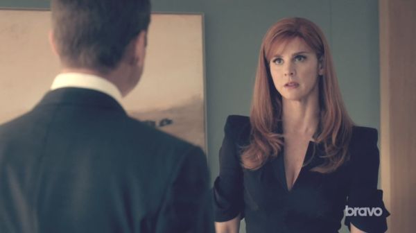 Donna Paulsen's Pre-Fall 2012 Stretch Crepe Dress on Suits