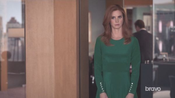 Donna Paulsen's The Canaan dress on Suits