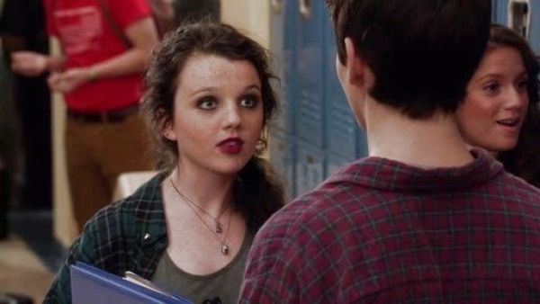 Dorrit Bradshaw's Lace Button-Down Shirt on The Carrie Diaries