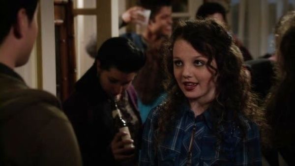 Dorrit Bradshaw's Studded Plaid Shirt on The Carrie Diaries