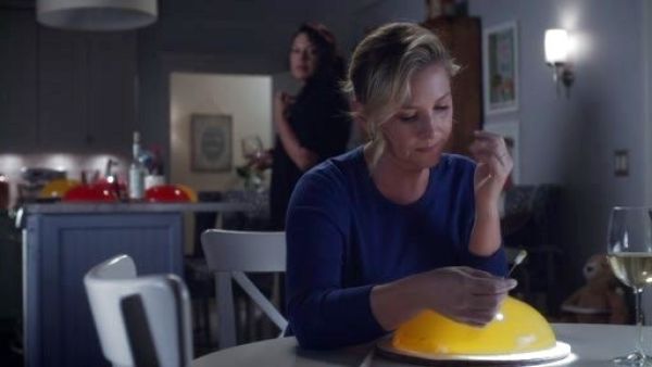 Dr. Arizona Robbins's Collection Cashmere Long-Sleeve Tee on Grey's Anatomy