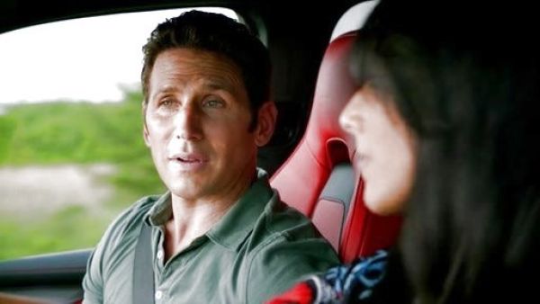 Dr. Hank Lawson's Broken-in pocket polo shirt on Royal Pains