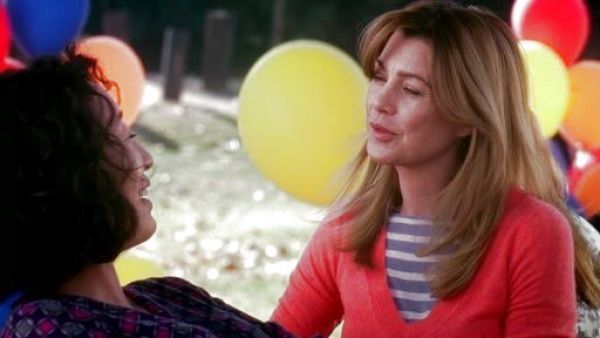 Dr. Meredith Grey's Collection Cashmere V-Neck Sweater on Grey's Anatomy