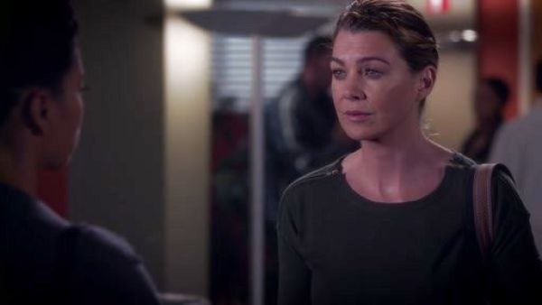 Dr. Meredith Grey's Merino Zip-Shoulder Sweater on Grey's Anatomy