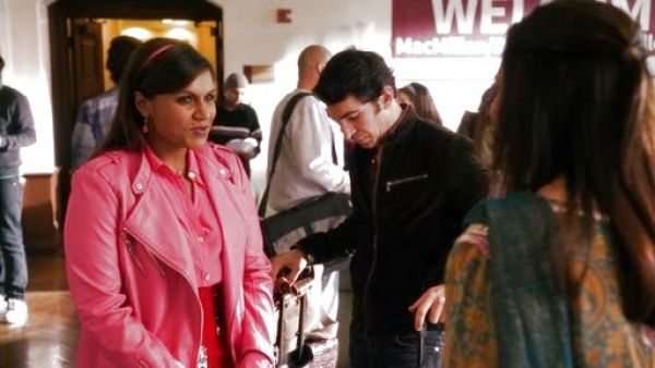 Dr. Mindy Lahiri's Faux-Leather Moto Jacket on The Mindy Project