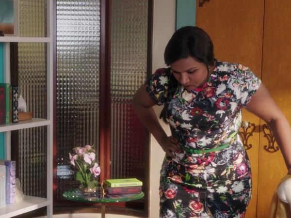 Dr. Mindy Lahiri's Festival Floral print dress on The Mindy Project