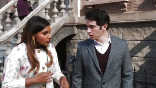 Dr. Mindy Lahiri's Floral-print scuba coat on The Mindy Project