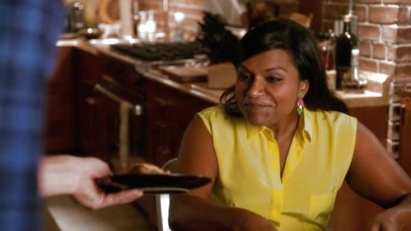 Dr. Mindy Lahiri's 'marquee' chandelier earrings on The Mindy Project