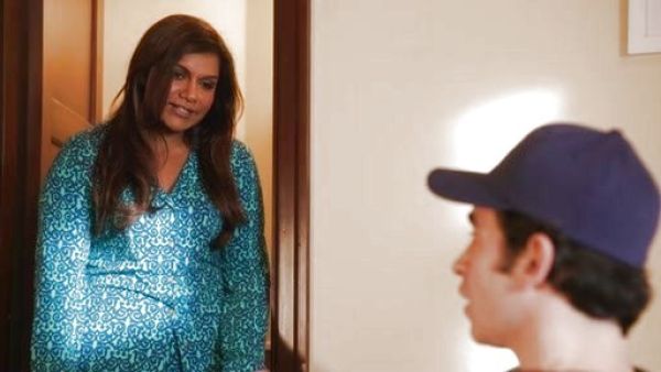Dr. Mindy Lahiri's Maya Notch-Collar Pajama Set on The Mindy Project