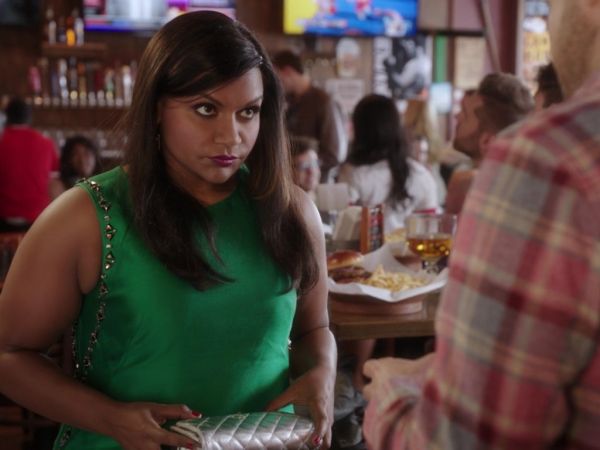 Dr. Mindy Lahiri's Minnie Embellished Dress on The Mindy Project