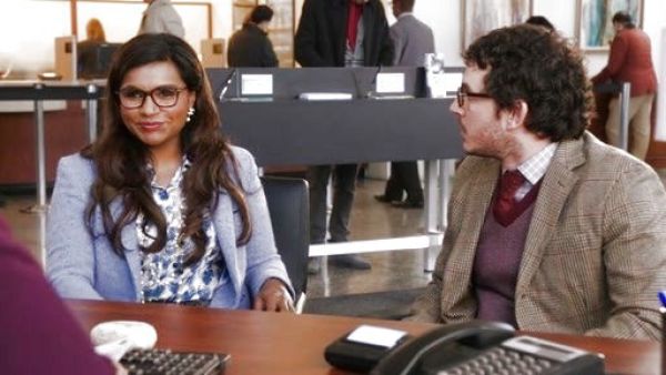Dr. Mindy Lahiri's Printed Silk Shirt on The Mindy Project