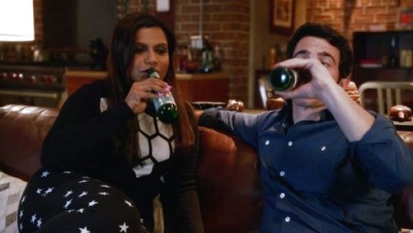 Dr. Mindy Lahiri's Slim Fit Stars Sweatpants on The Mindy Project