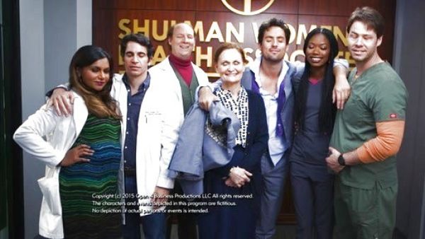 Dr. Mindy Lahiri's Wave Knit Dress on The Mindy Project