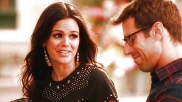 Dr. Zoe Hart's Keaton Stud-Embellished Crepe Mini Dress on Hart of Dixie