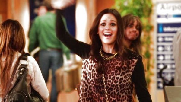 Dr. Zoe Hart's Leopard Lace Detail Top on Hart of Dixie
