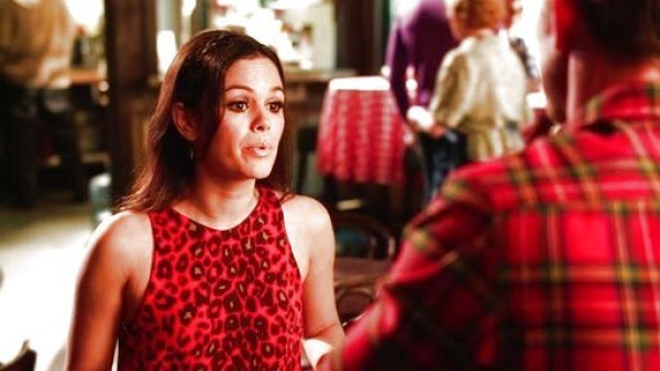 Dr. Zoe Hart's Silk Leopard Printed Top on Hart of Dixie