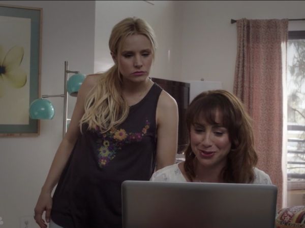 Eleanor Shellstrop's Floral Bull Flyback Tank on The Good Place