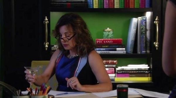 Eleanor Waldorf's Margie Print Dress on Gossip Girl