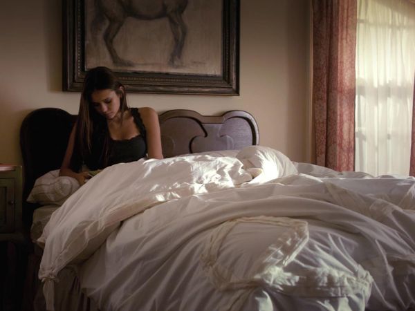 Elena Gilbert's Boyfriend Lace Tank on The Vampire Diaries