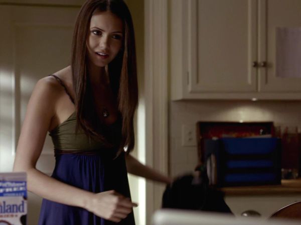 Elena Gilbert's Braided Babydoll Top on The Vampire Diaries