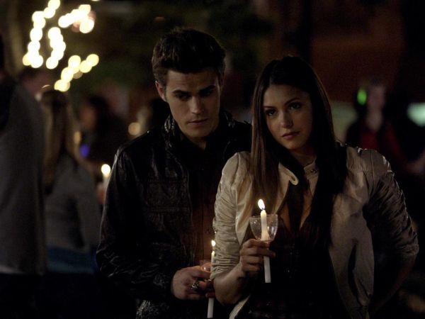 Elena Gilbert's Plaid Top on The Vampire Diaries