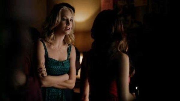 Elena Gilbert's V-Front Strapless Dress on The Vampire Diaries