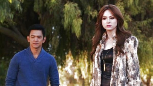 Eliza Dooley's Faux Fur Jacket on Selfie