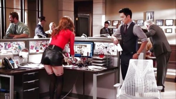 Eliza Dooley's Nude Top Heart Over The Knee Tights on Selfie