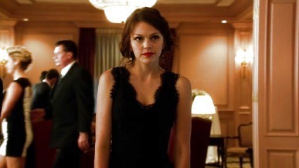 Emery Whitehill's Nikolina Fringe-Trim Lace Dress on Star Crossed