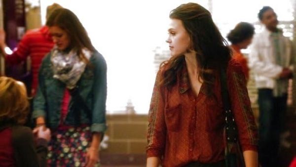 Emery Whitehill's Rider Semi-Sheer Blouse on Star Crossed