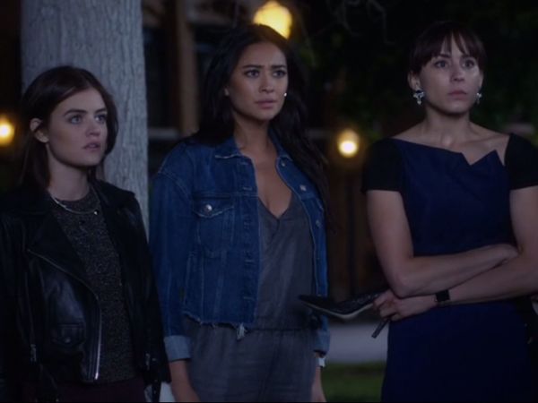 Emily Fields' Distressed Denim Jacket on Pretty Little Liars