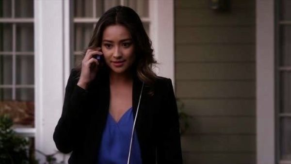 Emily Fields's Cami Ruched Ankle Jumpsuit on Pretty Little Liars