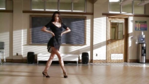 Emily Fields's Cotton Spandex Jersey Short Sleeve T-Shirt Leotard on Pretty Little Liars