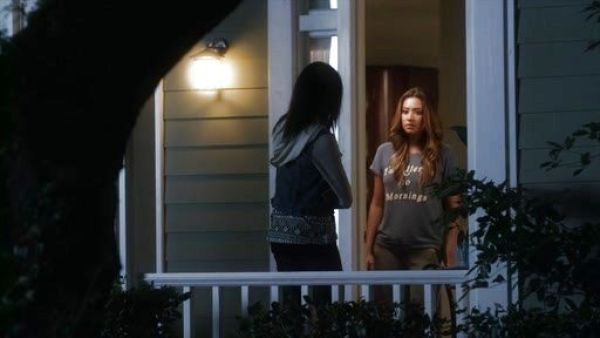 Emily Fields's I'm Allergic to Mornings Lazy Weekend Tee on Pretty Little Liars