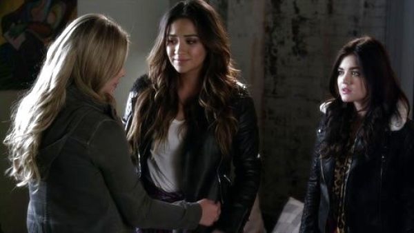 Emily Fields's Night Rider Vegan Leather Jacket on Pretty Little Liars