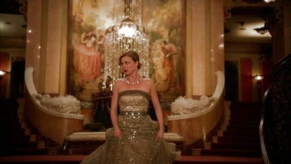 Emily Grayson's Strapless Tulle Gown, Platinum on Revenge