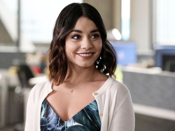 Emily Locke's Leaf Print Dress on Powerless