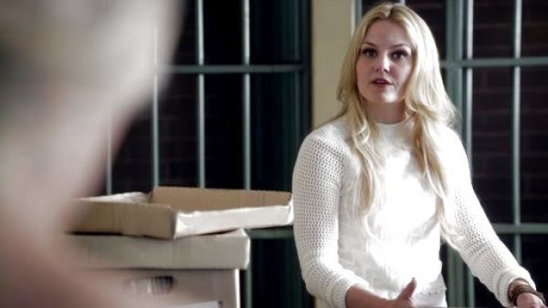 Emma Swan's Antoinette Turtleneck Top on Once Upon A Time 