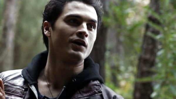 Enzo's Washed Faux-Leather Jacket on The Vampire Diaries