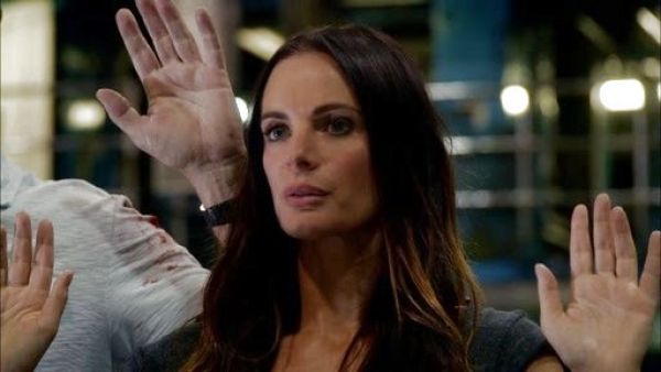 Fiona Glenanne's Wedge Boots on Burn Notice