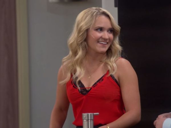 Gabi Diamond's Red Cutout Cami on Young & Hungry